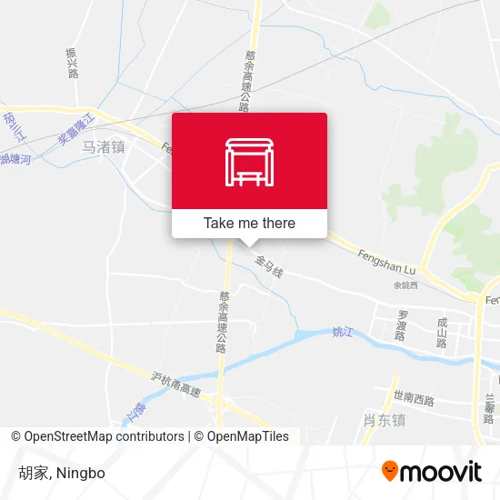 胡家 map