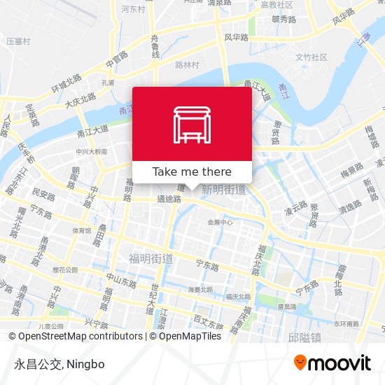 永昌公交 map