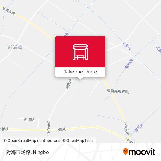 附海市场路 map