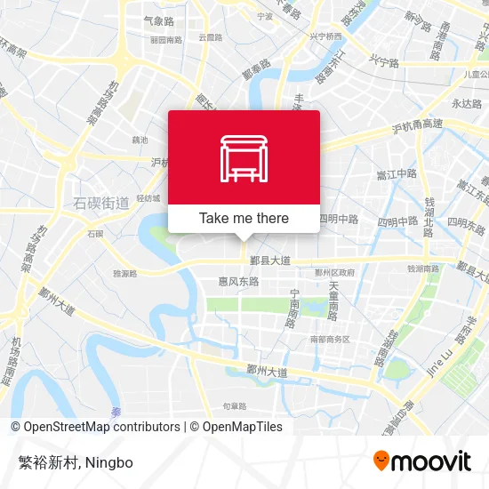 繁裕新村 map