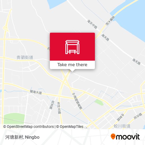 河塘新村 map