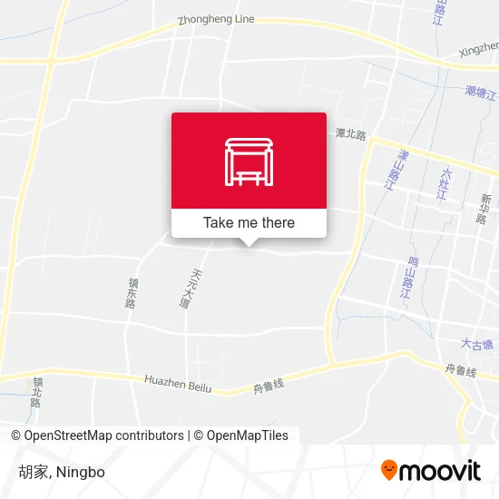 胡家 map