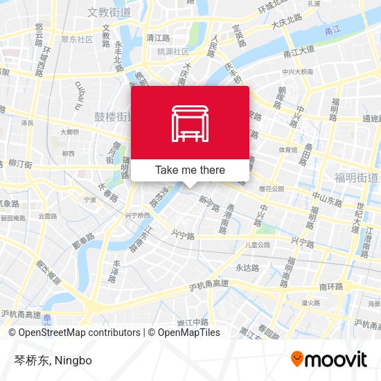 琴桥东 map