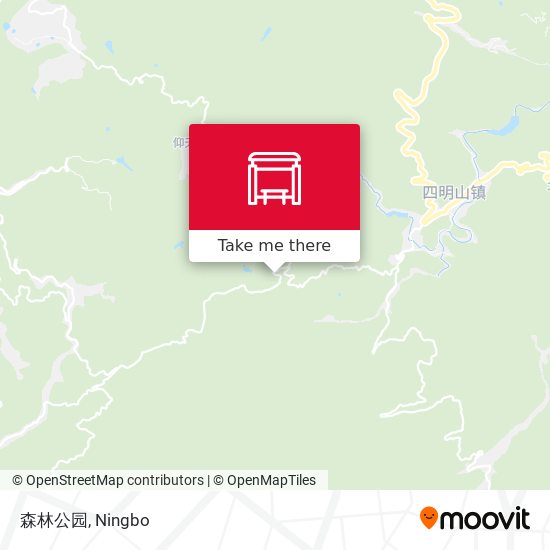 森林公园 map