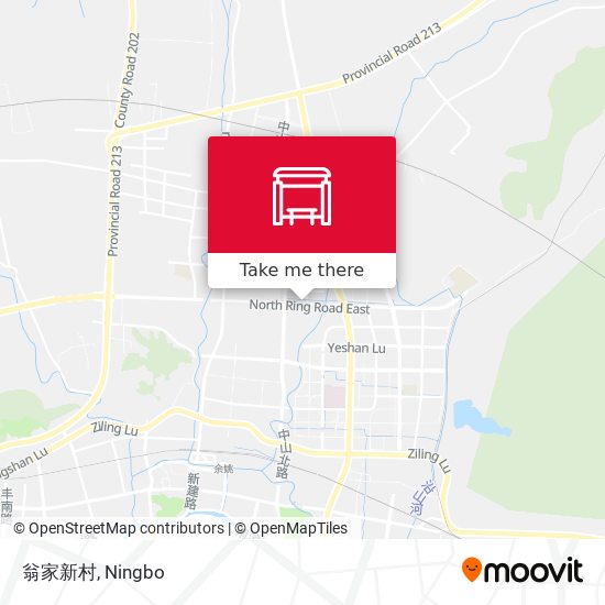 翁家新村 map
