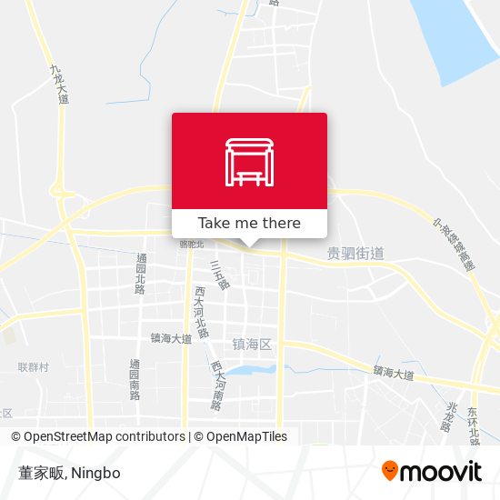 董家畈 map