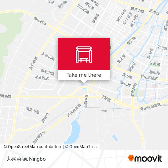 大碶菜场 map