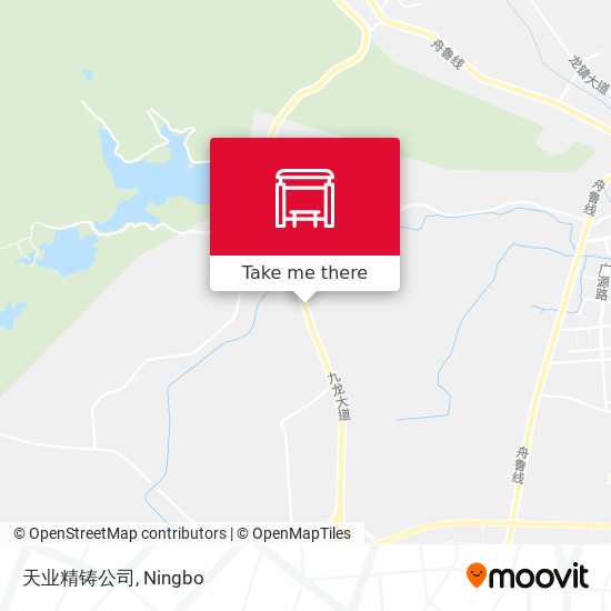 天业精铸公司 map