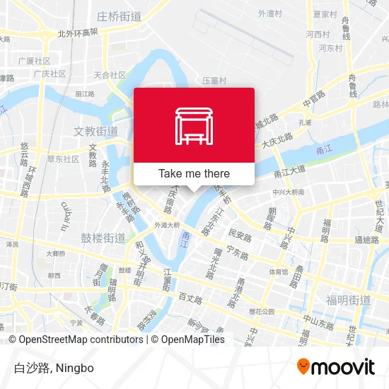 白沙路 map