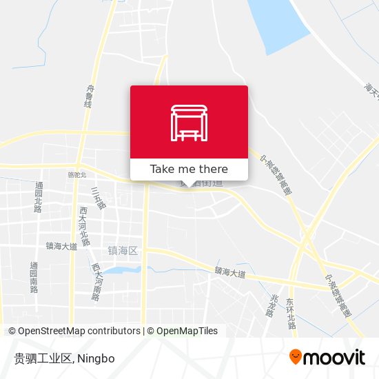 贵驷工业区 map