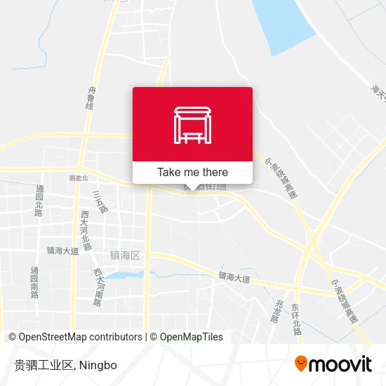 贵驷工业区 map