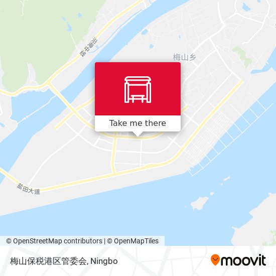 梅山保税港区管委会 map
