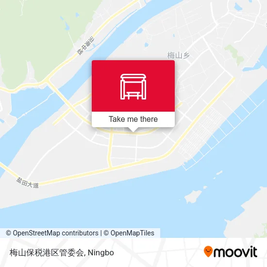 梅山保税港区管委会 map