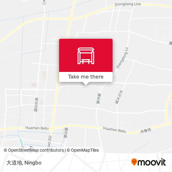 大道地 map