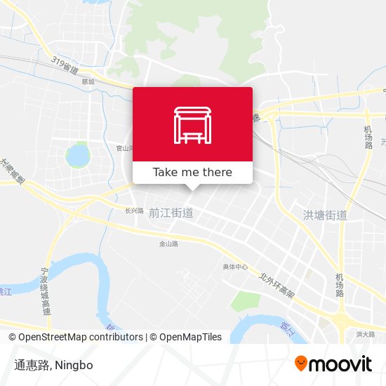 通惠路 map
