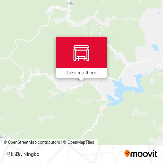 马郎畈 map
