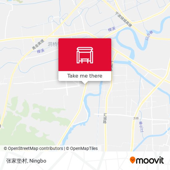 张家垫村 map
