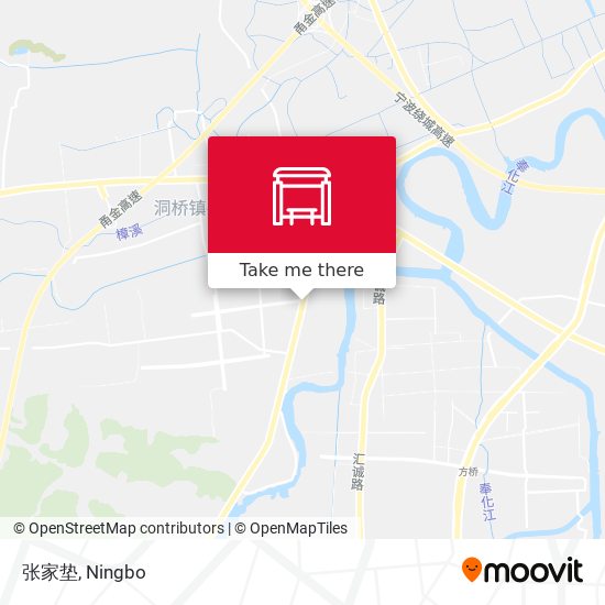张家垫 map