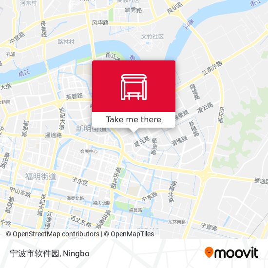 宁波市软件园 map