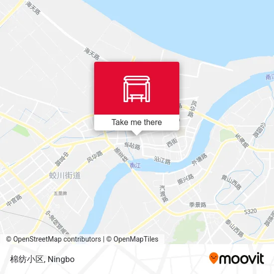 棉纺小区 map