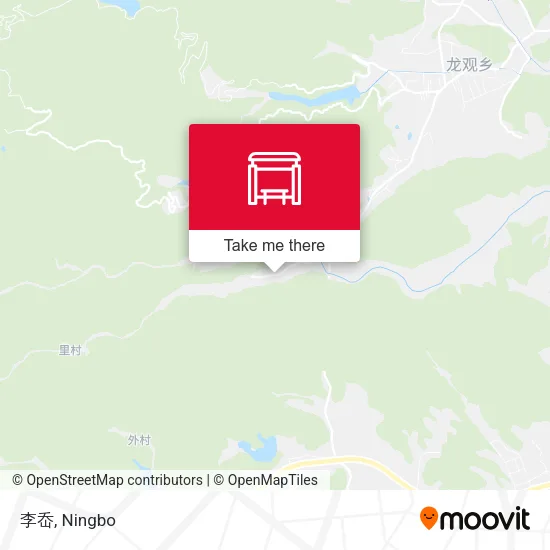 李岙 map