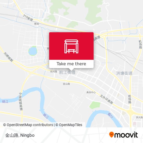 金山路 map