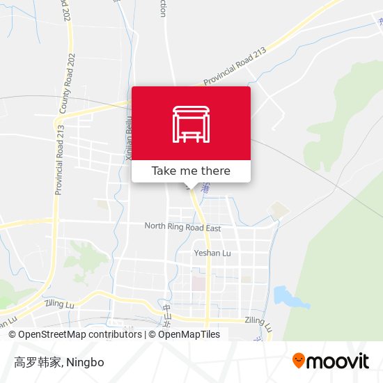 高罗韩家 map