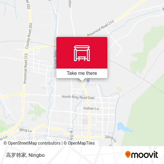 高罗韩家 map