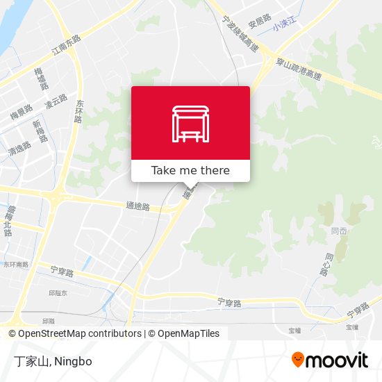 丁家山 map