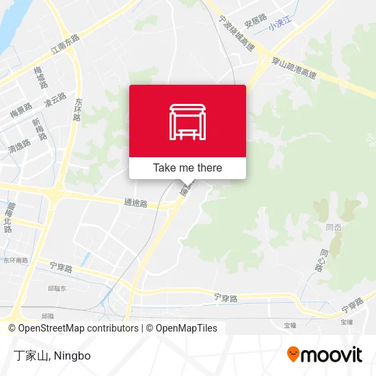 丁家山 map