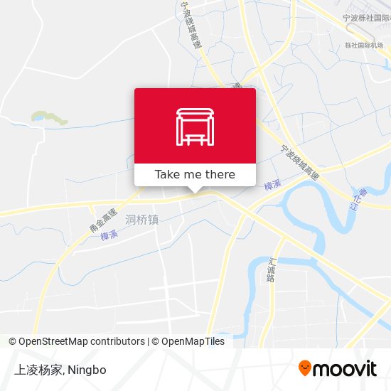 上凌杨家 map