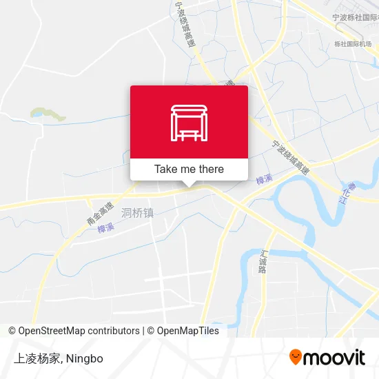 上凌杨家 map