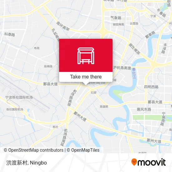 洪渡新村 map