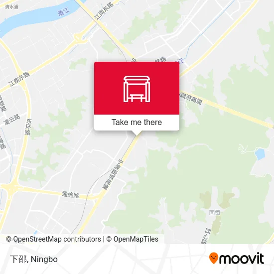 下邵 map