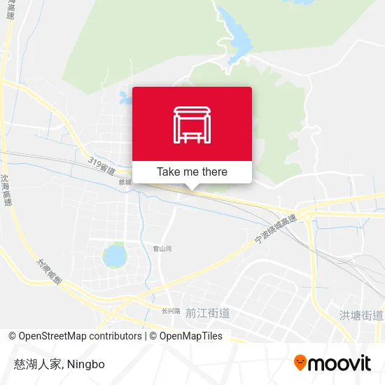 慈湖人家 map