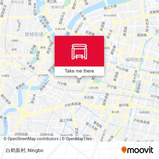 白鹤新村 map