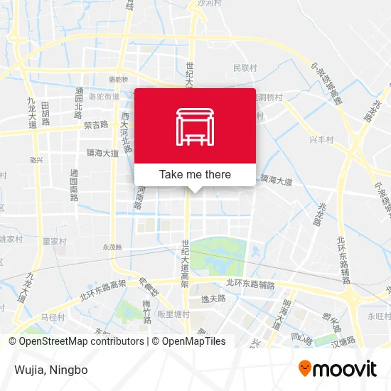 Wujia map