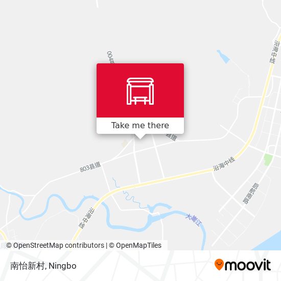 南怡新村 map