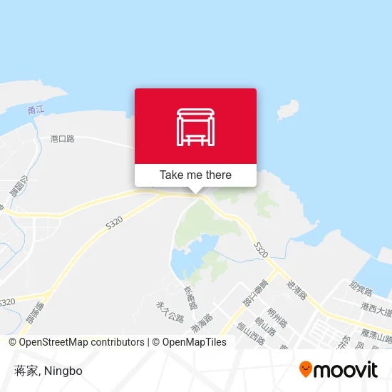蒋家 map