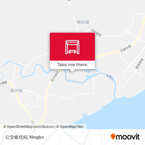 公交岐化站 map