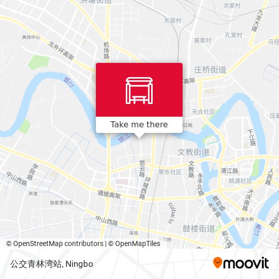 公交青林湾站 map