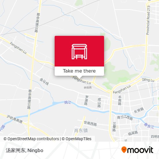 汤家闸东 map