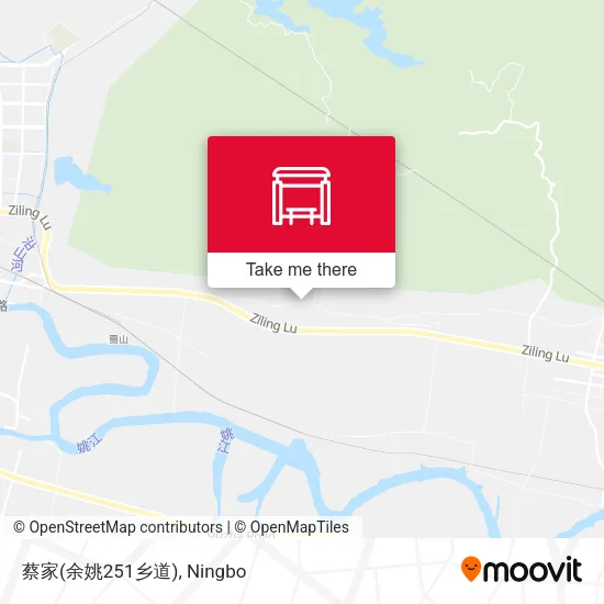 蔡家(余姚251乡道) map