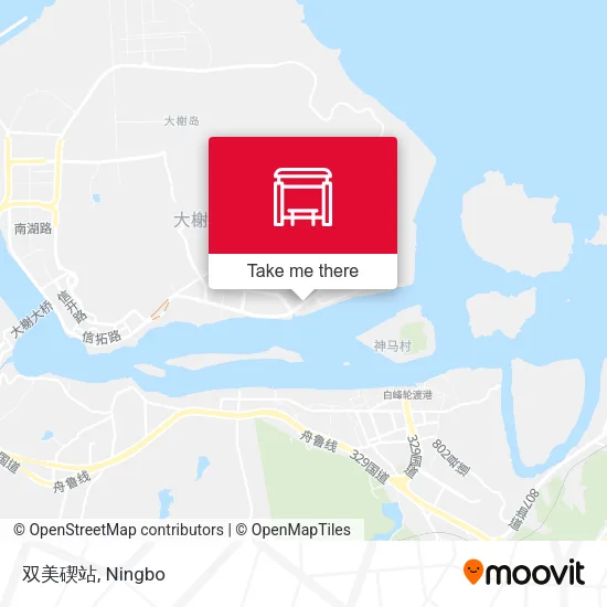 双美碶站 map
