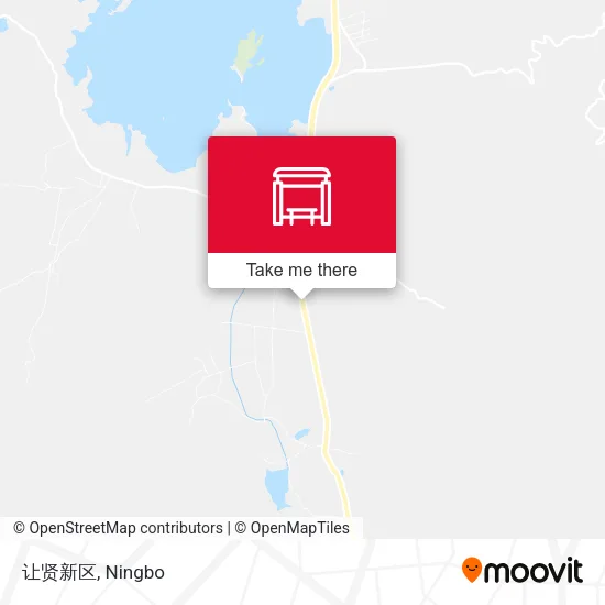 让贤新区 map