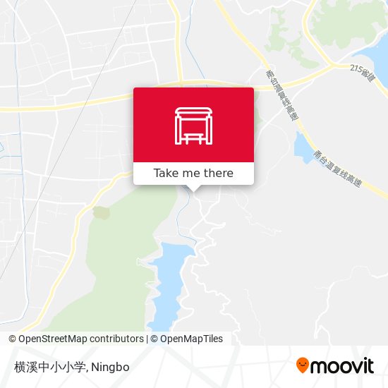 横溪中小小学 map