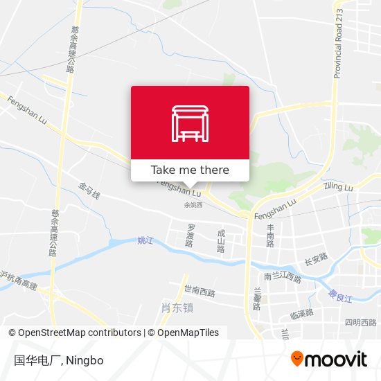 国华电厂 map