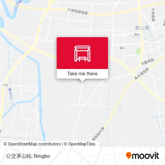 公交茅山站 map
