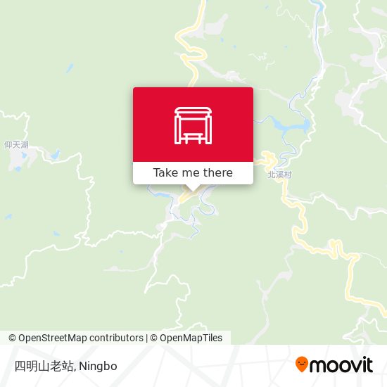 四明山老站 map