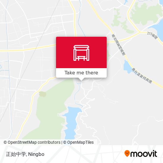 正始中学 map